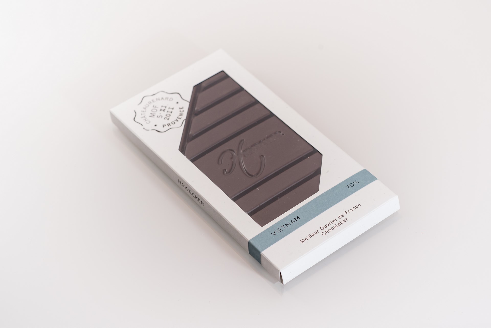 hawecker-les-tablettes-chocolat-vietnam-70-noir-85-g image 1