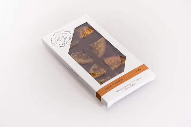 hawecker-les-tablettes-chocolat-noir-orange-70-tablette-85-g image 1