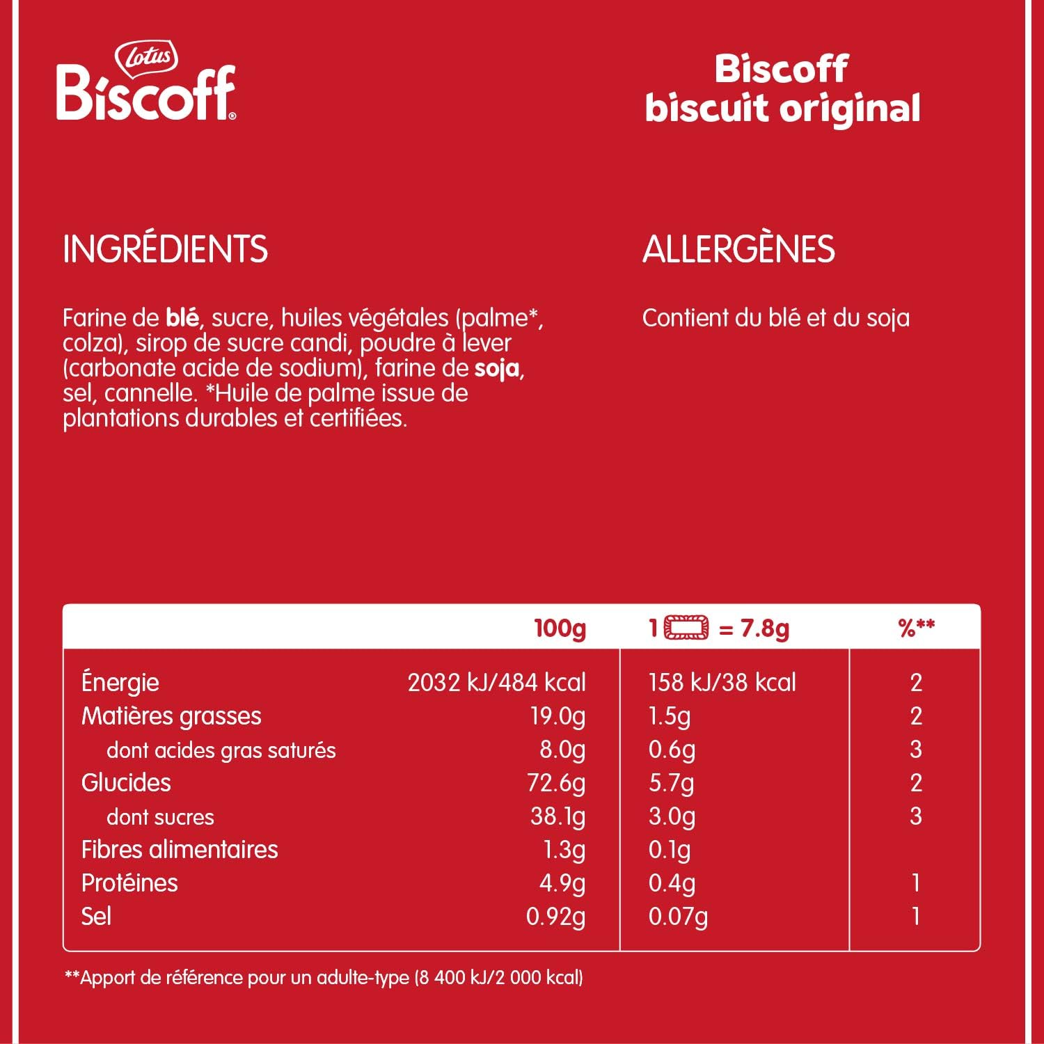 lotus-biscoff-l-original-biscuits-original-vegan-2-5-kg-lot-caramel image 2
