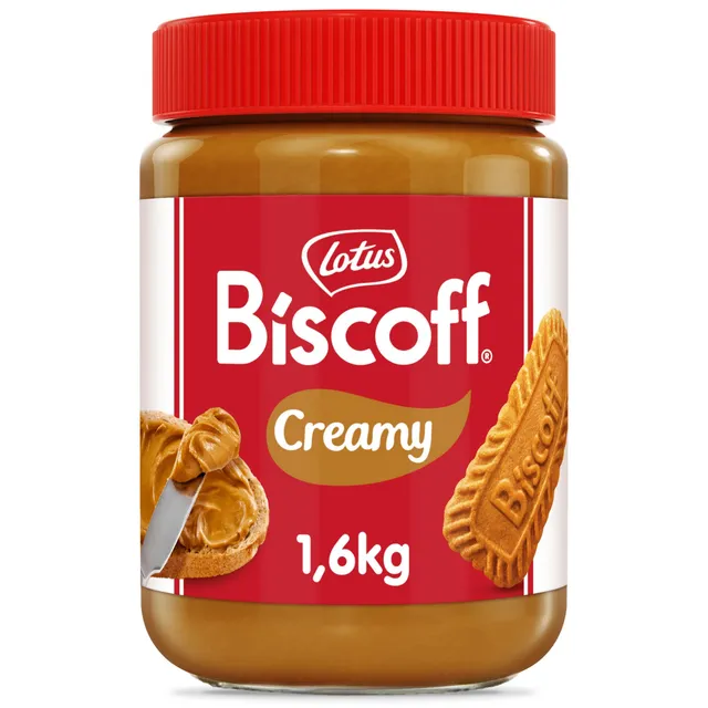 lotus-biscoff-p-te-tartiner-creamy-cr-meuse-1-6-kg-vegan image 1
