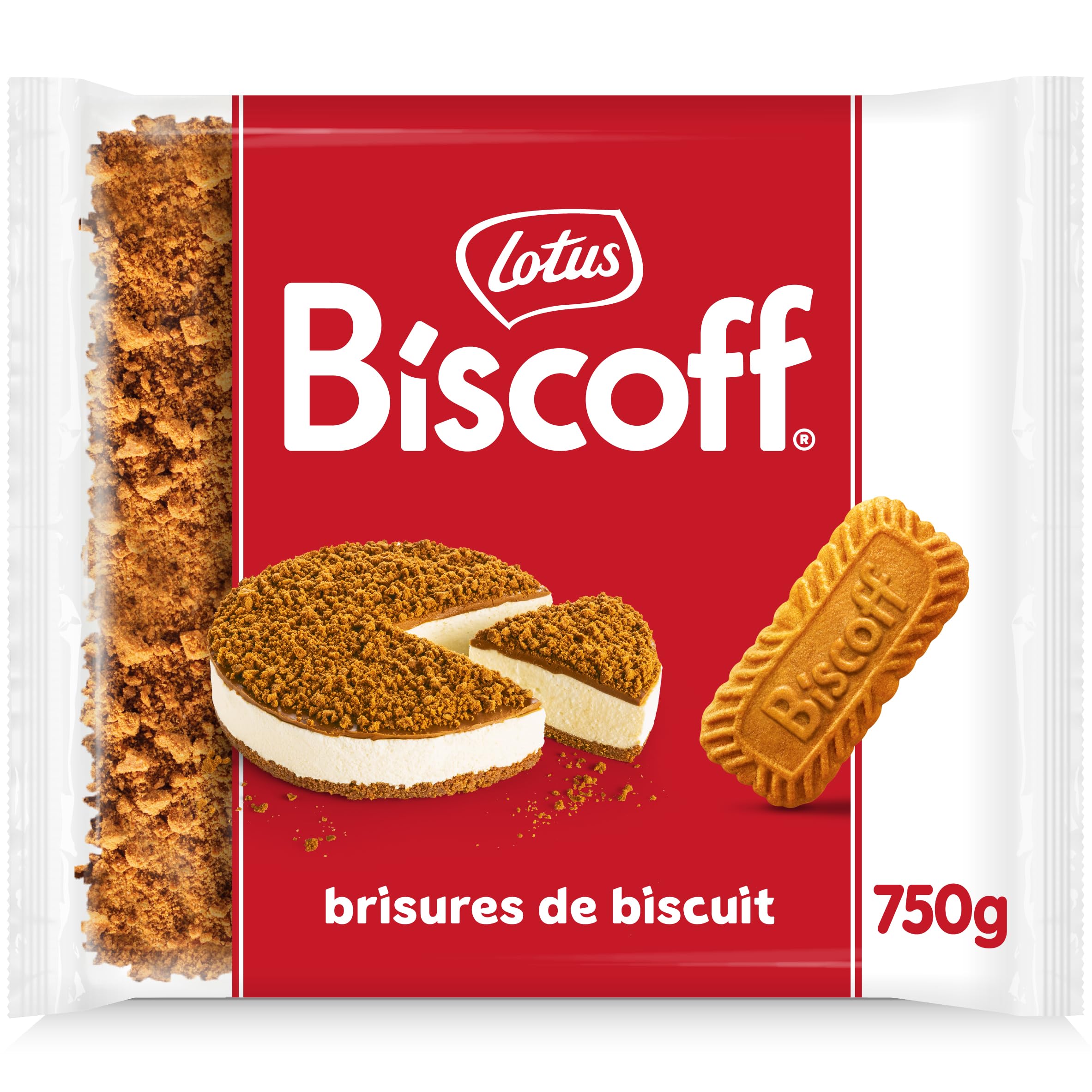 lotus-biscoff-brisures-de-biscuits-speculoos-750g-vegan image 1