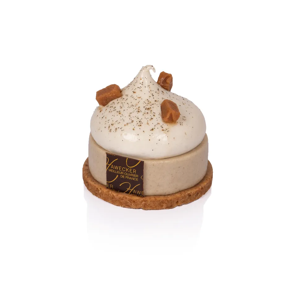 hawecker-les-g-teaux-individuels-cheese-cake-vanille-caramel image 1