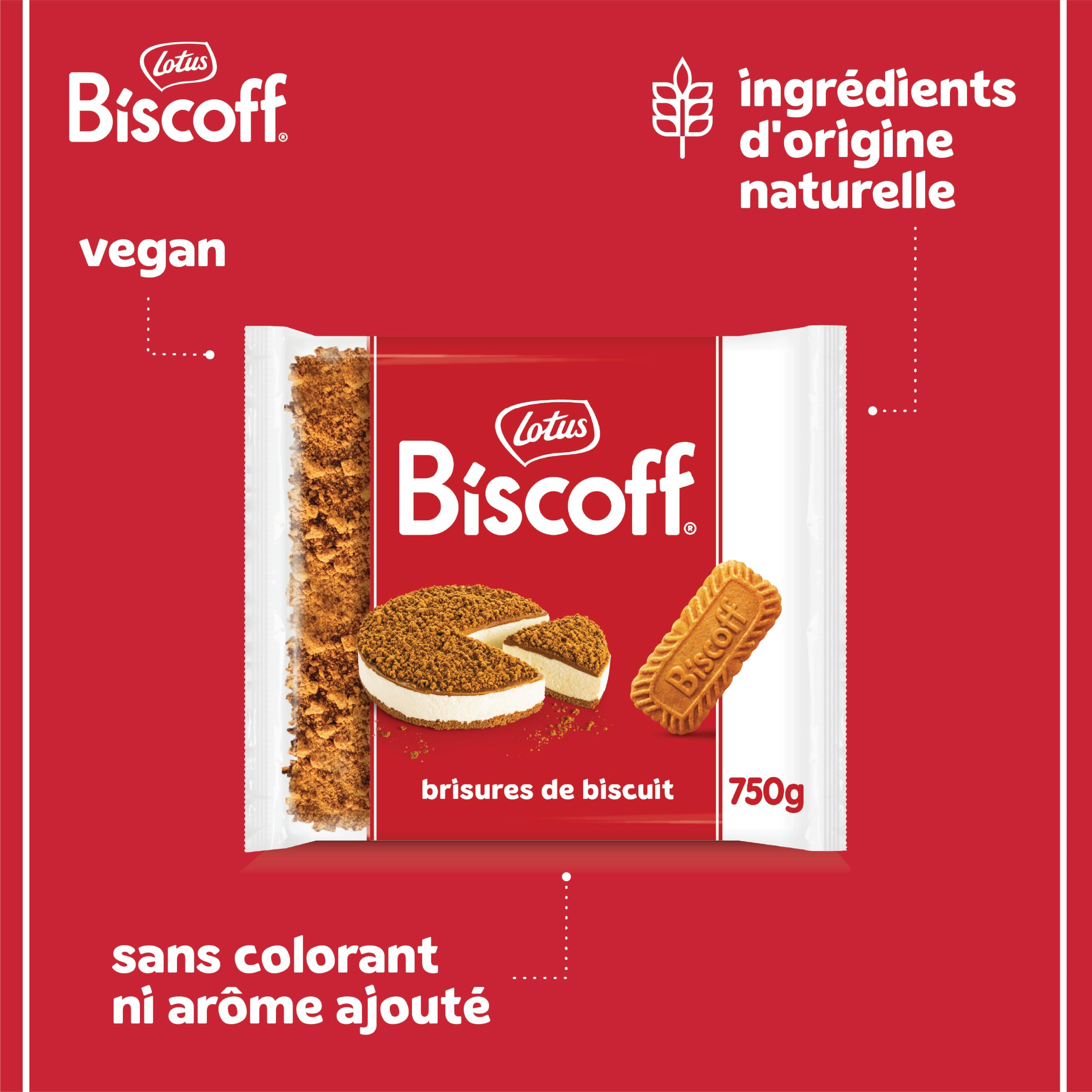 lotus-biscoff-brisures-de-biscuits-speculoos-750g-vegan image 4