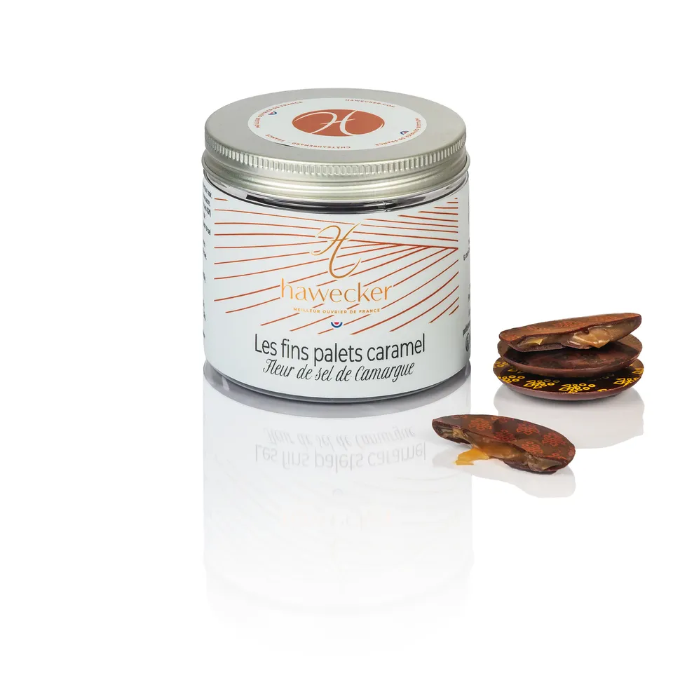 hawecker-les-gourmandises-fins-palets-caramel-beurre-sal-90-g image 1