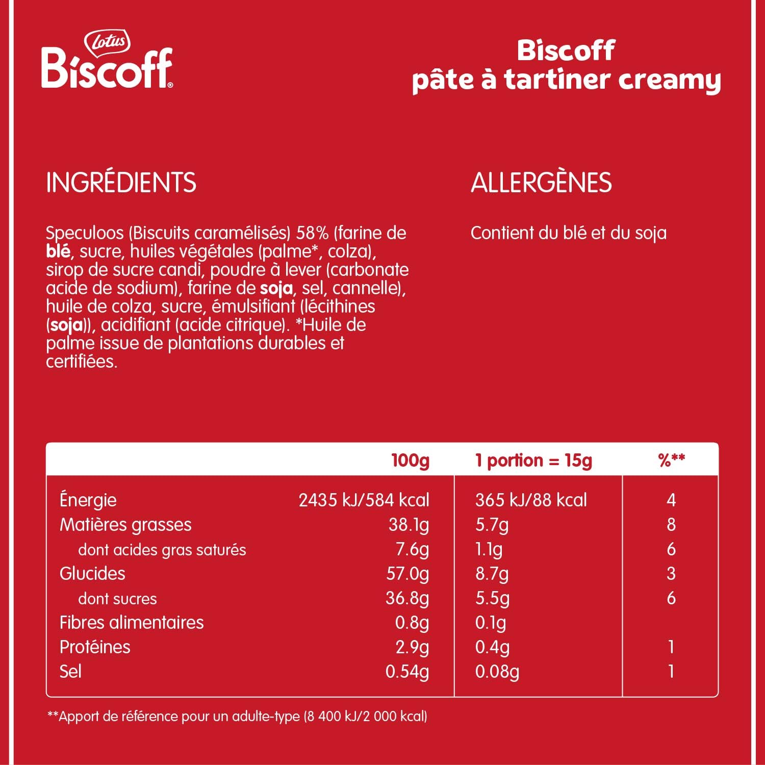 lotus-biscoff-p-te-tartiner-creamy-cr-meuse-1-6-kg-vegan image 2