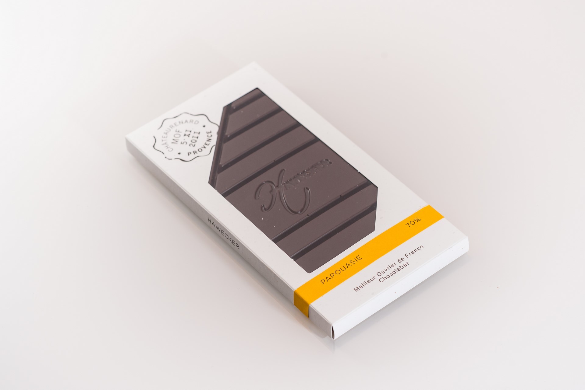 hawecker-papouasie-70-tablette-chocolat-noir-85-g image 1