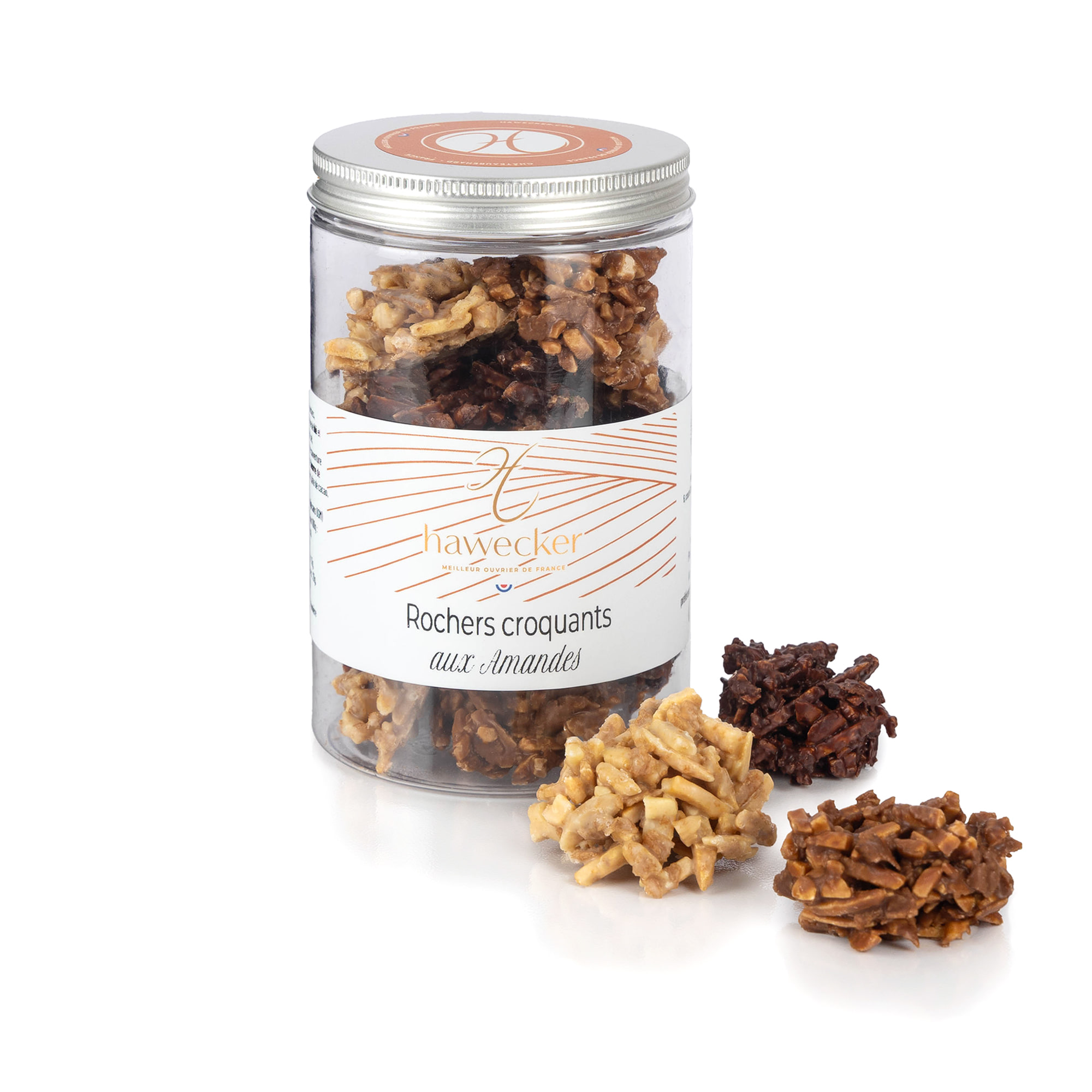 hawecker-rochers-amandes-gourmandise-chocolat-lait-noir image 1