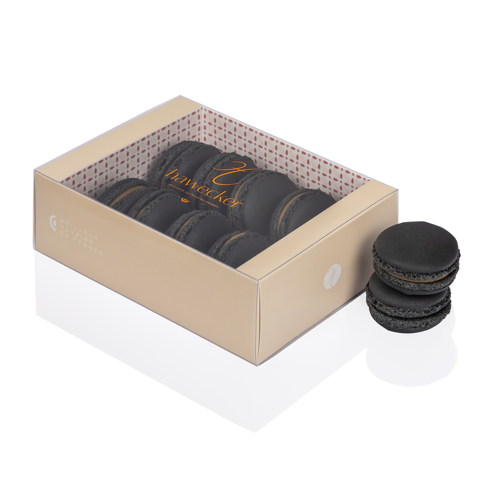 hawecker-macarons-r-glisse-macaron-chocolat-blanc image 1