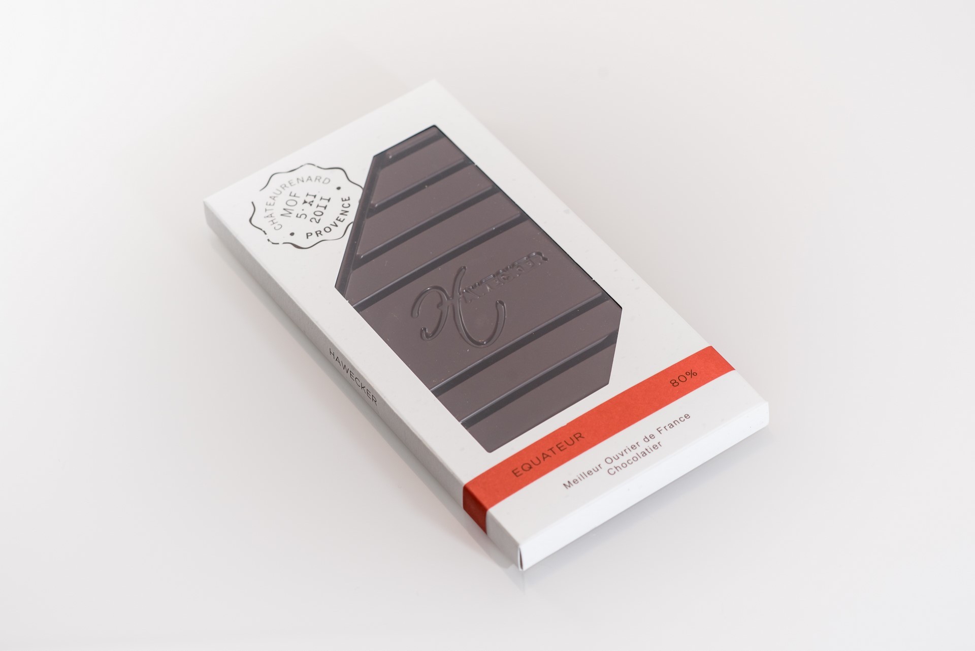hawecker-equateur-80-tablette-chocolat-noir-85-g-intense image 1