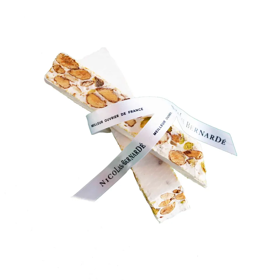 nicolas-bernard-nougat-confiserie-tendre-110g-miel image 1