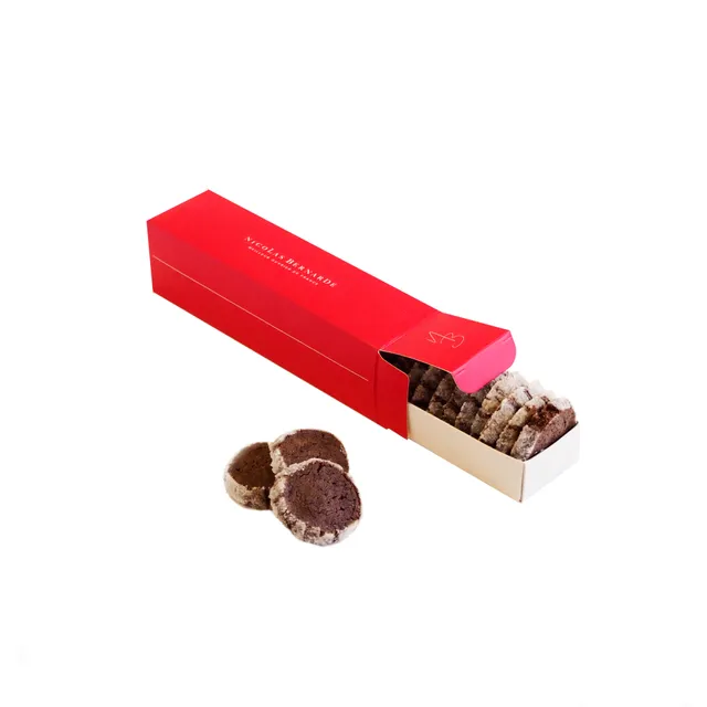 nicolas-bernard-diamants-chocolat-150g-sabl-s-cacao image 1